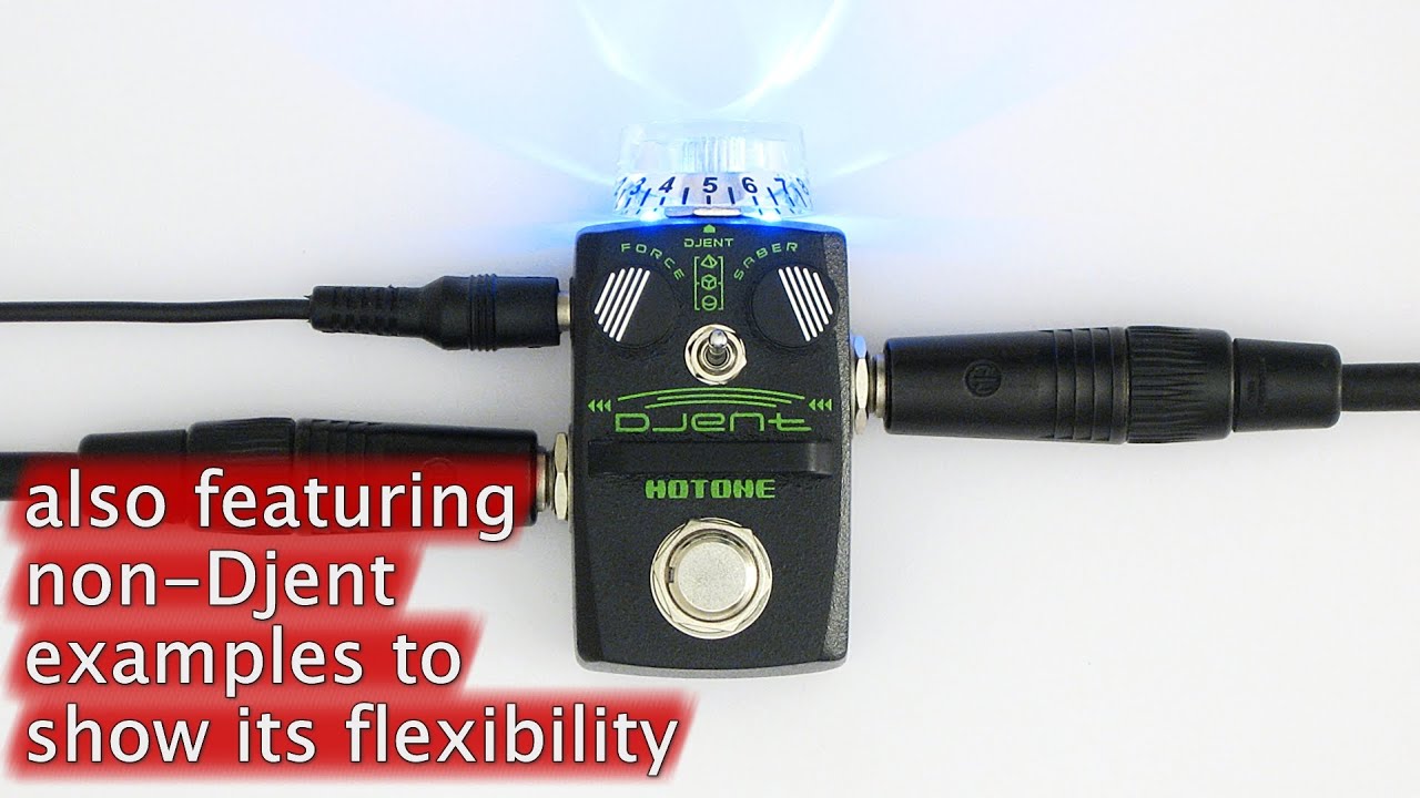 Hotone DJENT Modern Hi Gain Distortion Demo