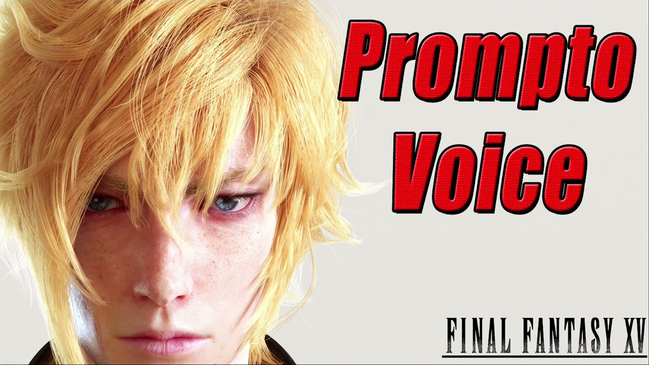 Final Fantasy XV: All Prompto Voice Sounds