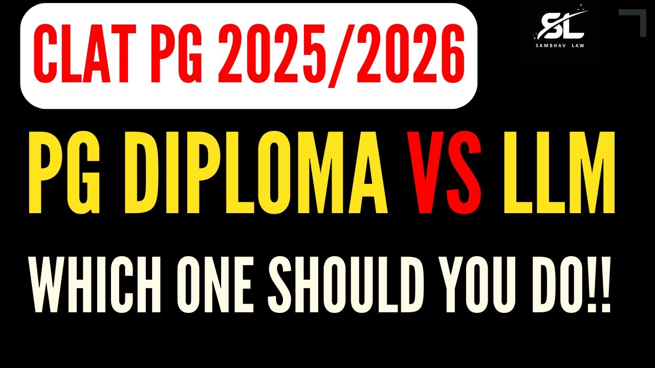PG Diploma vs LLM from NLUs: What Should You Choose | CLAT PG 2026 Placements | CLAT LLM 2026