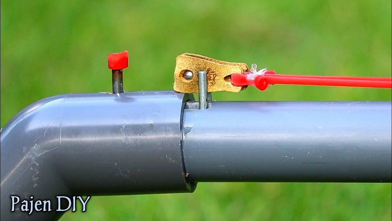 Самодельная рогатка - простой способ сделать точную рогатку из ПВХ - Pajen DIY