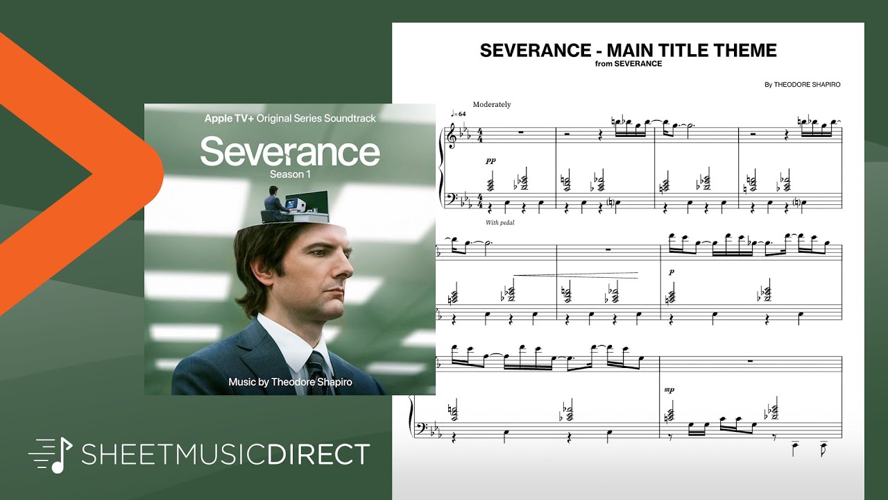 Severance Main Title Theme Sheet Music - Theodore Shapiro - Piano Solo