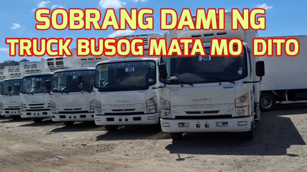 SOBRANG DAMI NG TRUCK BUSOG MATA MO DITO