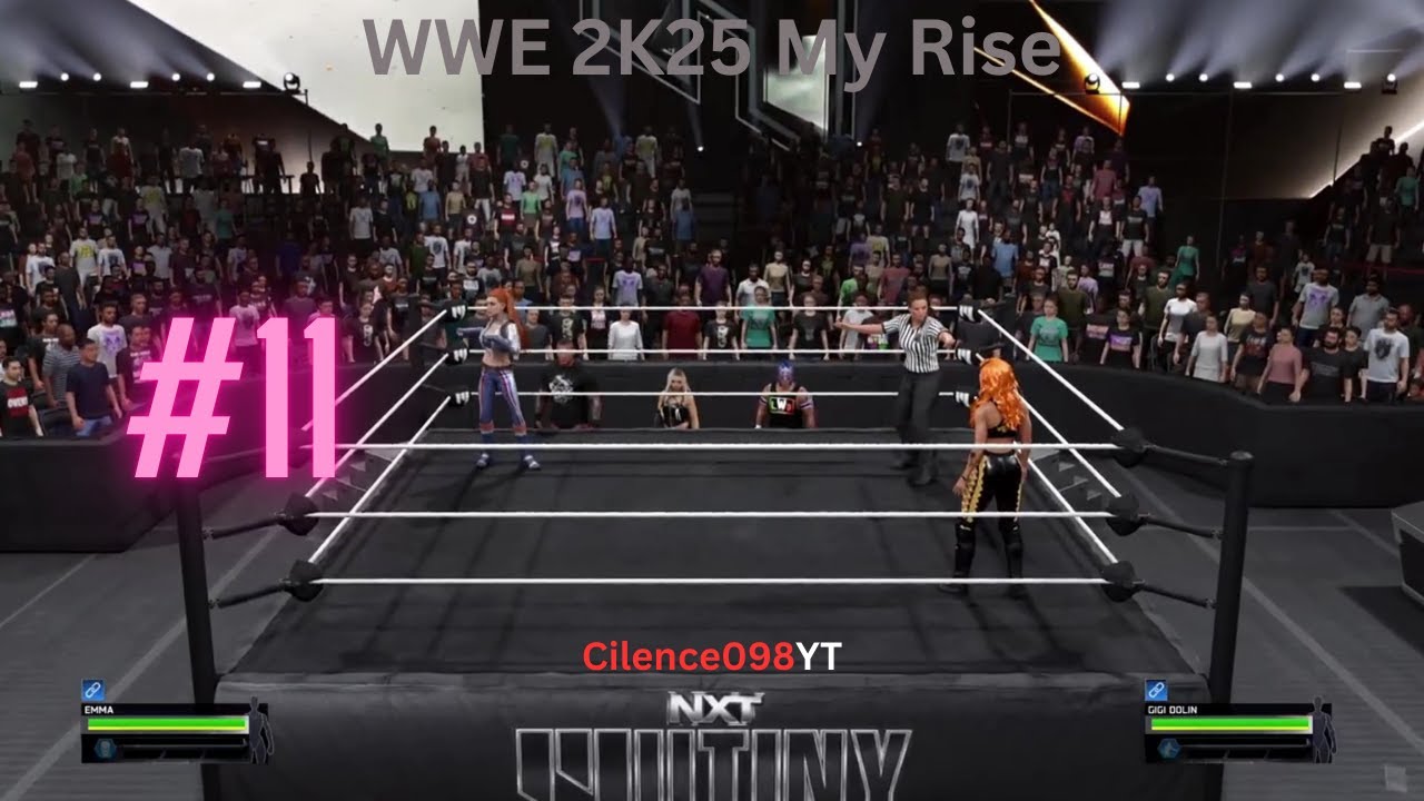 WWE 2K25 My Rise Gameplay #11 Facing Gigi Dollin On Mutiny Turf!