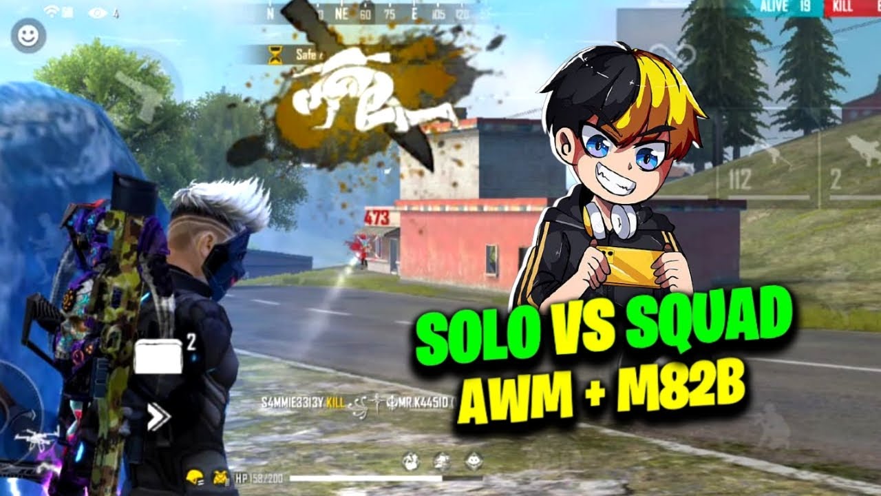 Solo vs Squad || AWM +M82B || 17 KILLS EPIC MOMENTS (Full gameplay)  @PahadiGaming @NajeebGaming