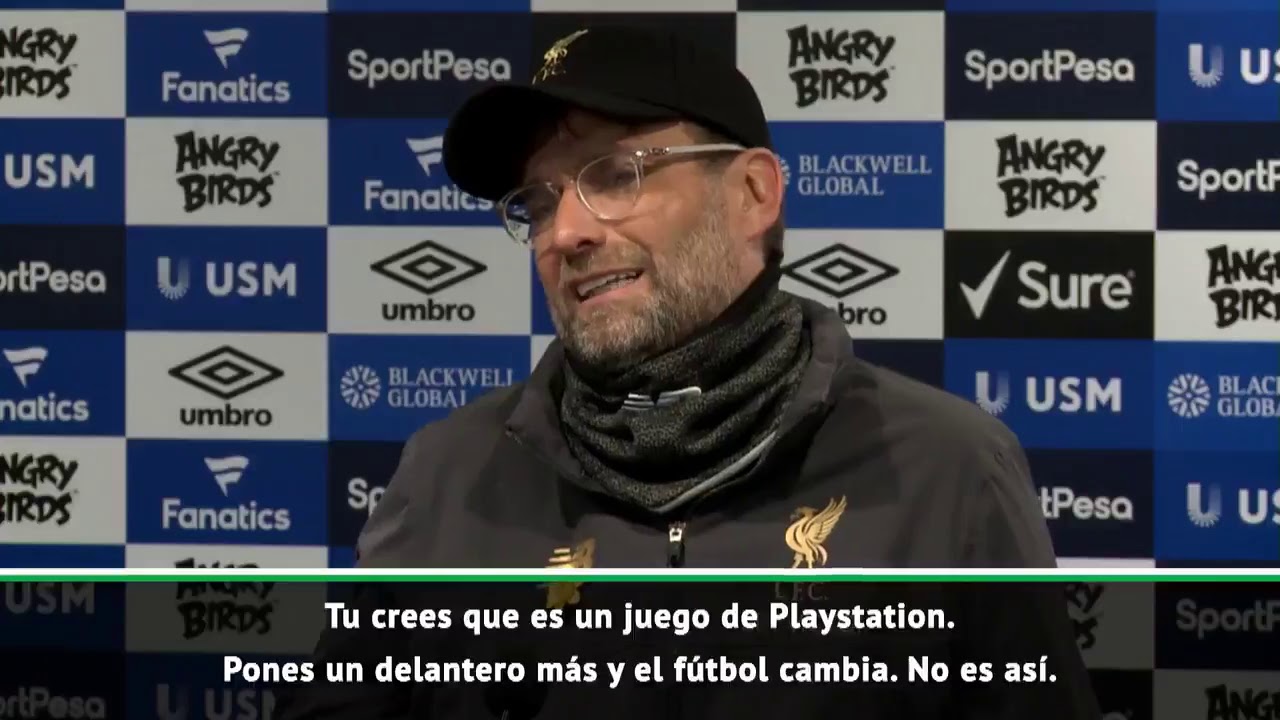¡La lección de Klopp en rueda de prensa!