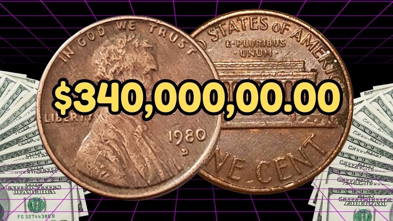US 1982 No Mint Mark One Cent Lincoln Penny - United States 1 Cent Coin Worth Big