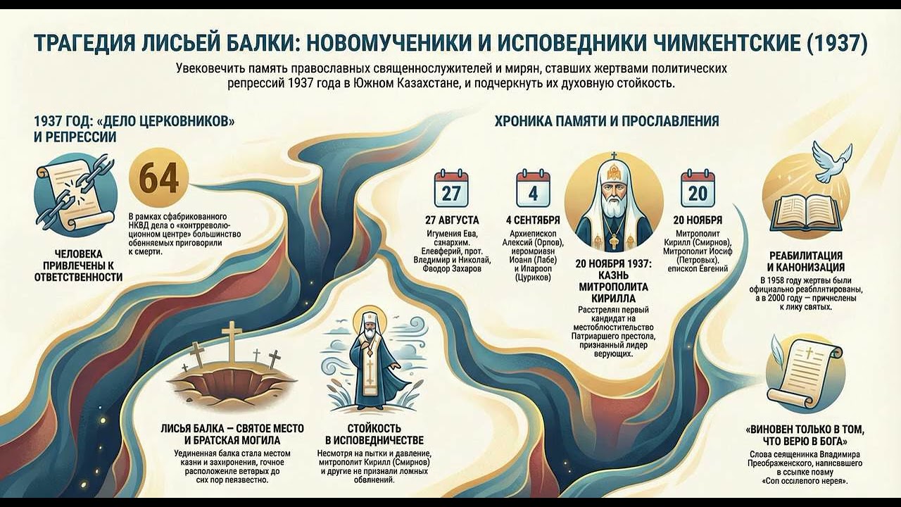 Новомученики и Исповедники Российские убиенные в Лисьей балке, Чимкент