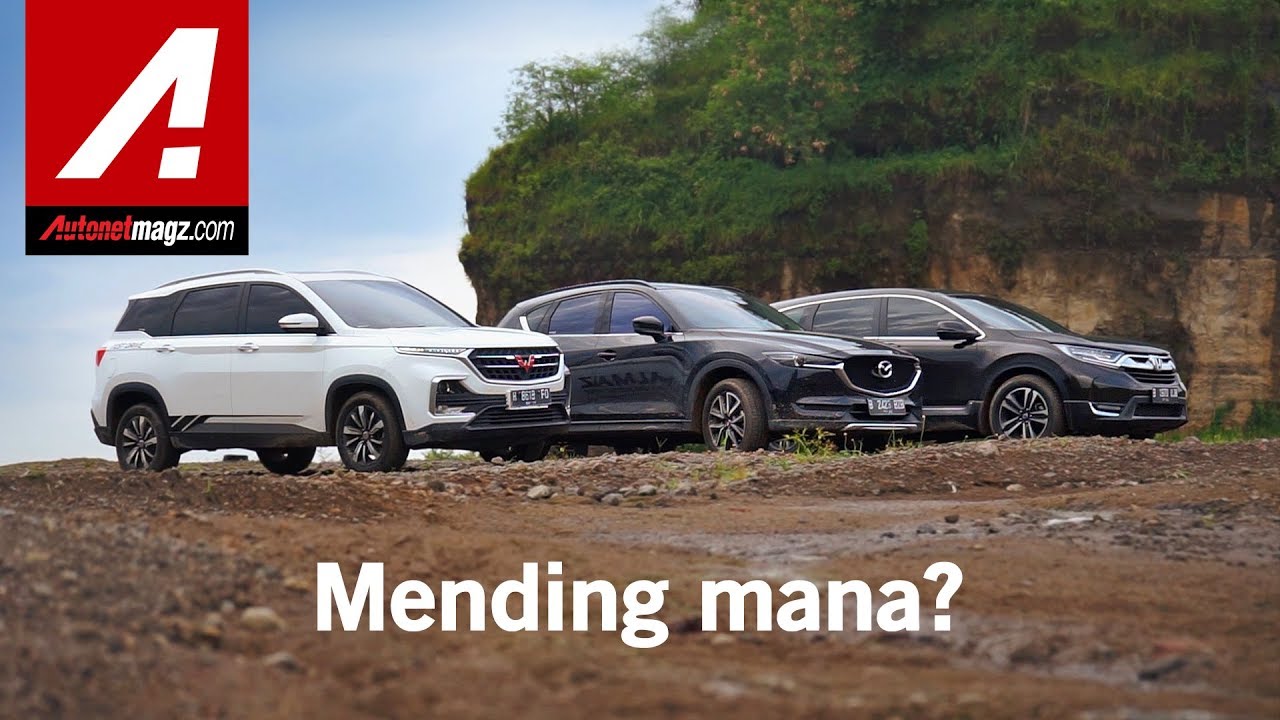 Komparasi SUV Terkini - Wuling Almaz vs Honda CR-V lawan Mazda CX-5