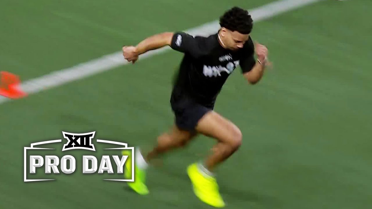 QB, WR, RB & TE 40-Yard Dash | Big 12 Pro Day 2025