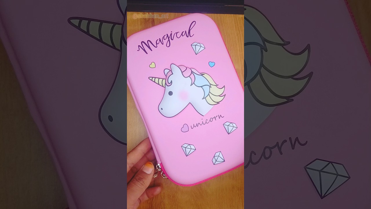 This Unicorn Pencil Pouch is TOO CUTE 😍🦄 | Unboxing Shorts | 