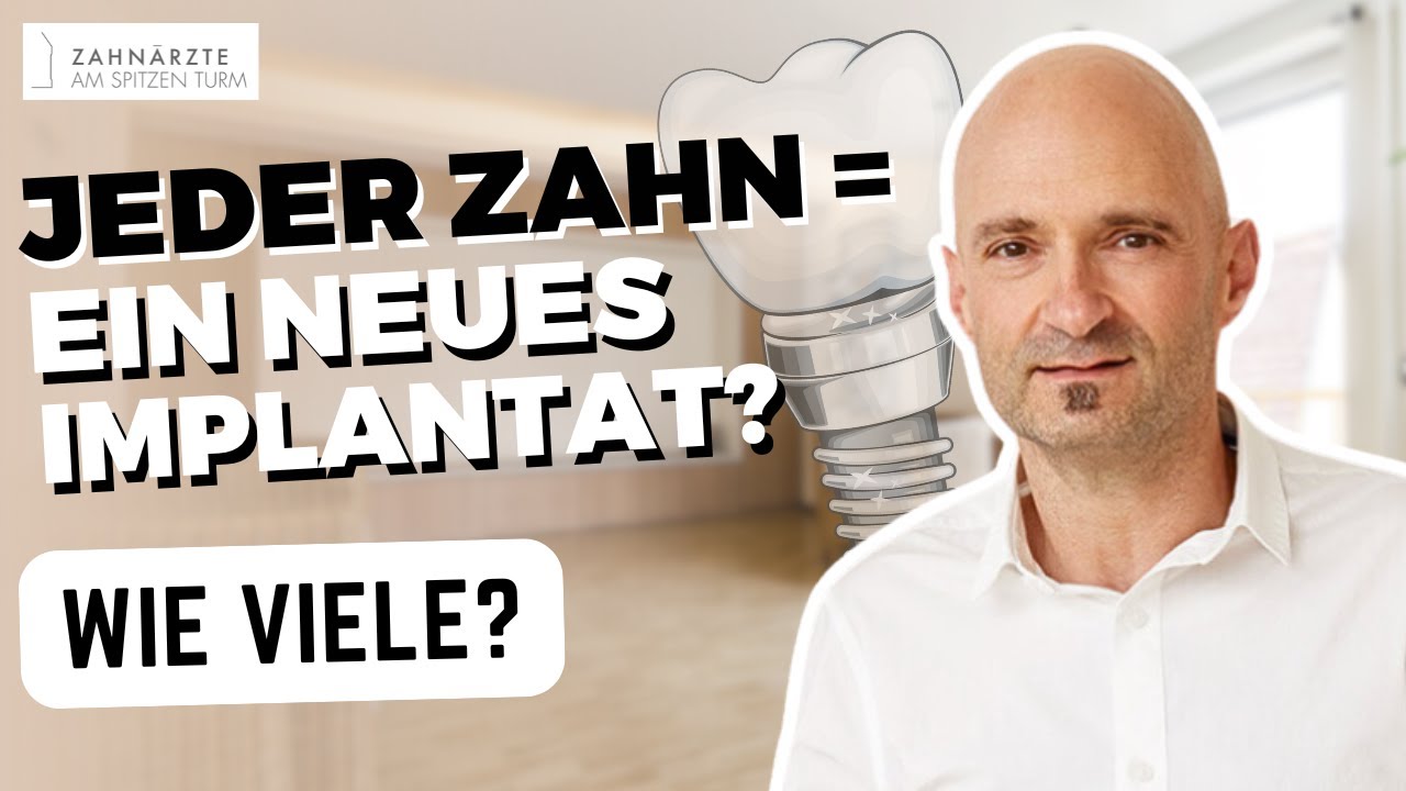 Nicht jeder Zahn braucht ein Implantat! Wie viele sind wirklich nötig?