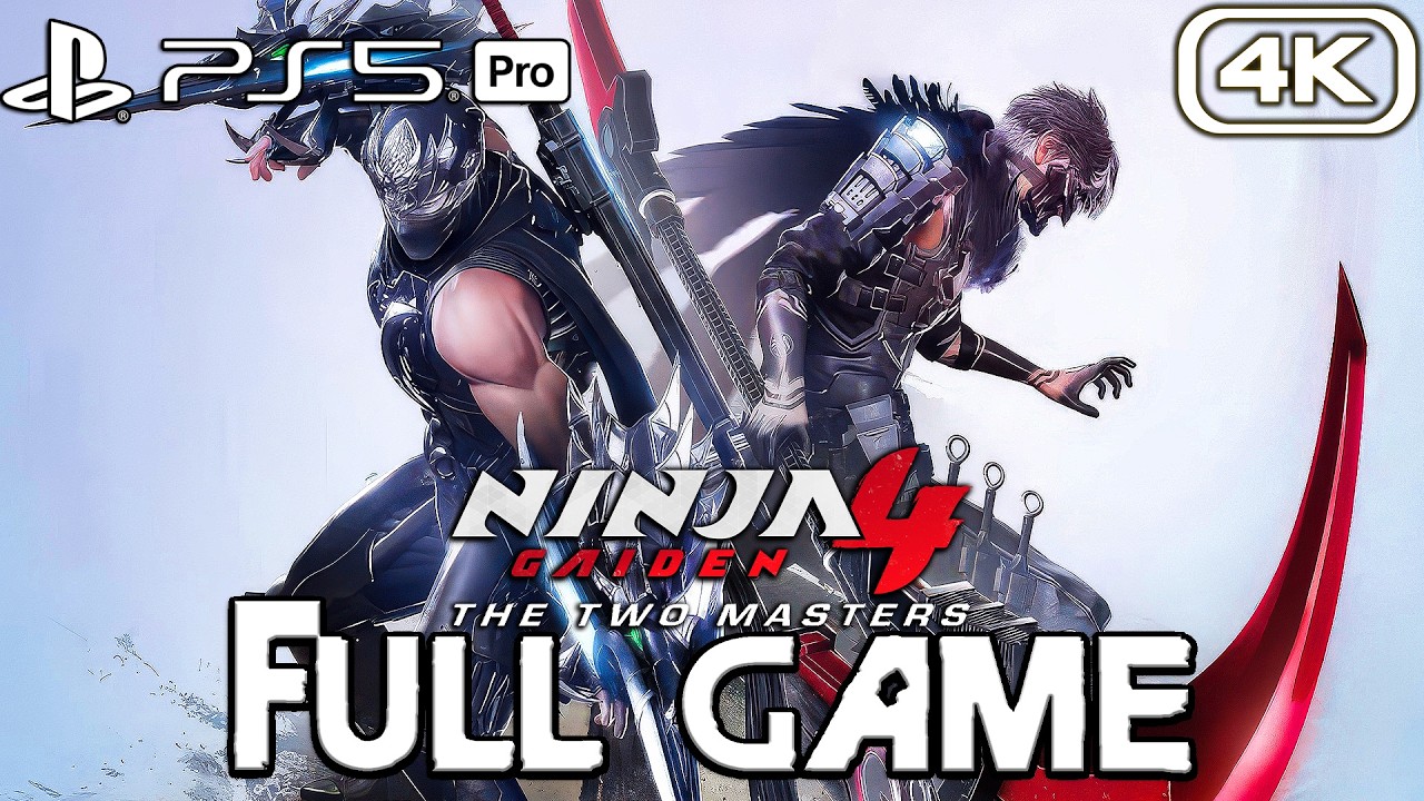 NINJA GAIDEN 4 THE TWO MASTERS DLC Gameplay Walkthrough FULL GAME (4K 60FPS) No Commentary