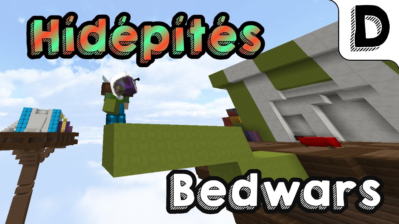 &Iacute;gy &Eacute;p&iacute;ts Gyorsan Hidakat BedWars-ban! | Hypixel Bedwars &Uacute;tmutat&oacute; | Bridge Tutorial