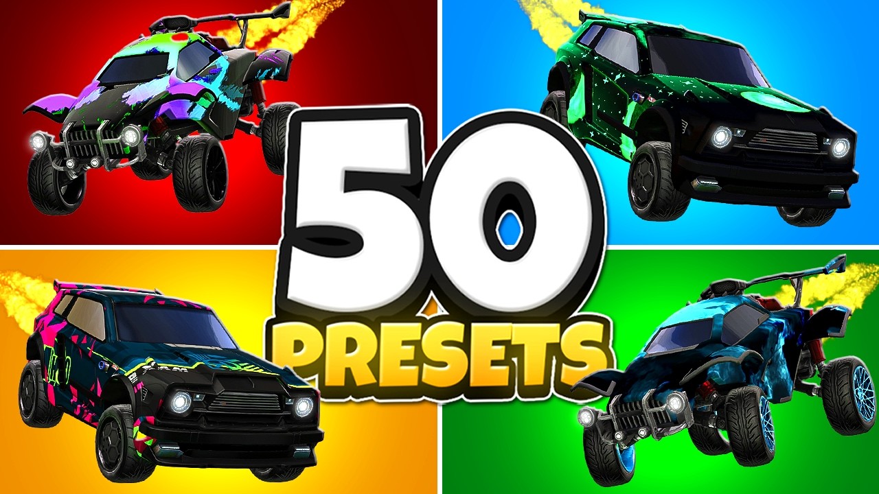 50 TRYHARD RLCS 2026 CAR DESIGNS (Dralii, Zen, Tawk, Ayyjayy and more!)