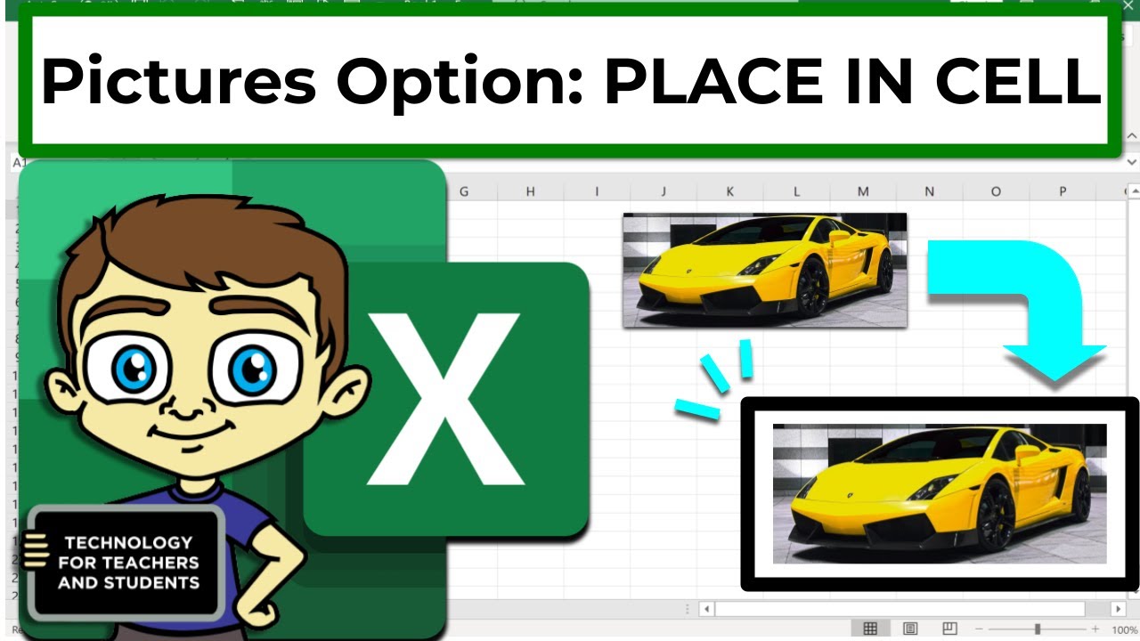 How to Insert Pictures Inside Excel Cells for Better Organization