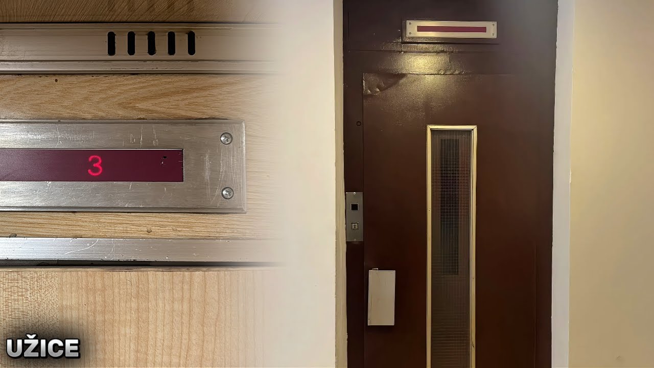 [RARE INDICATOR!] UNIQUE & QUICK Original DAKA Lift at Nikole Pasica 42, Uzice, Serbia