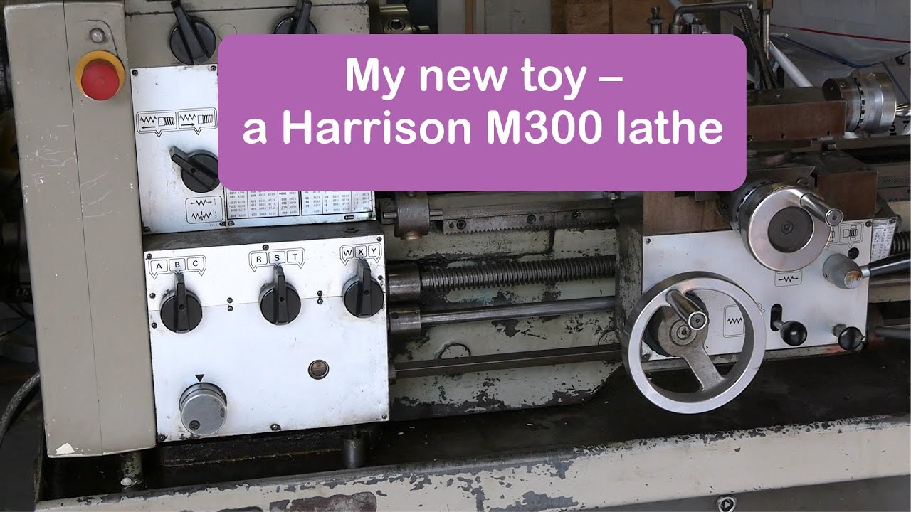 My new toy - a Harrison M300 lathe
