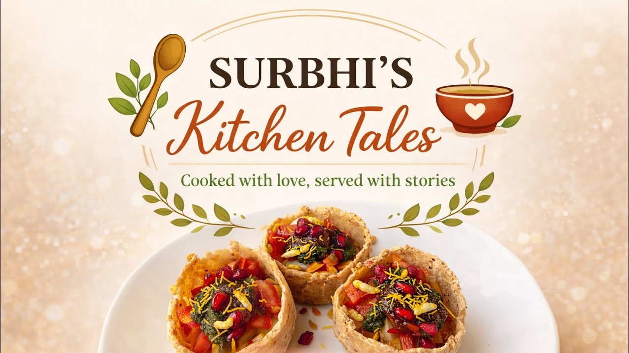 Crispy Potato Basket Chaat Recipe | Easy Indian Snack | Unique Party Starter |Surbhi’s Kitchen Tales