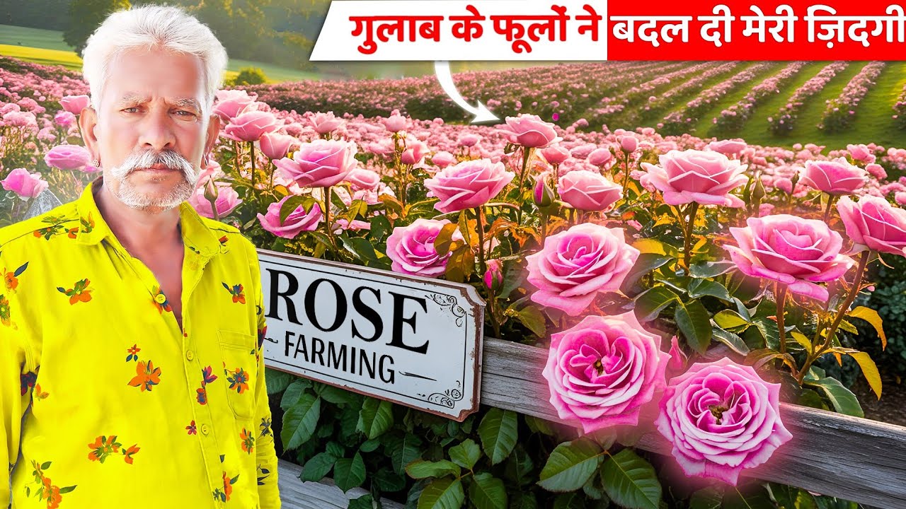 Rose Farming in India 🌷 | देशी गुलाब के बारे में किसान ने बताए अनोखे तरीके | Explorersathi