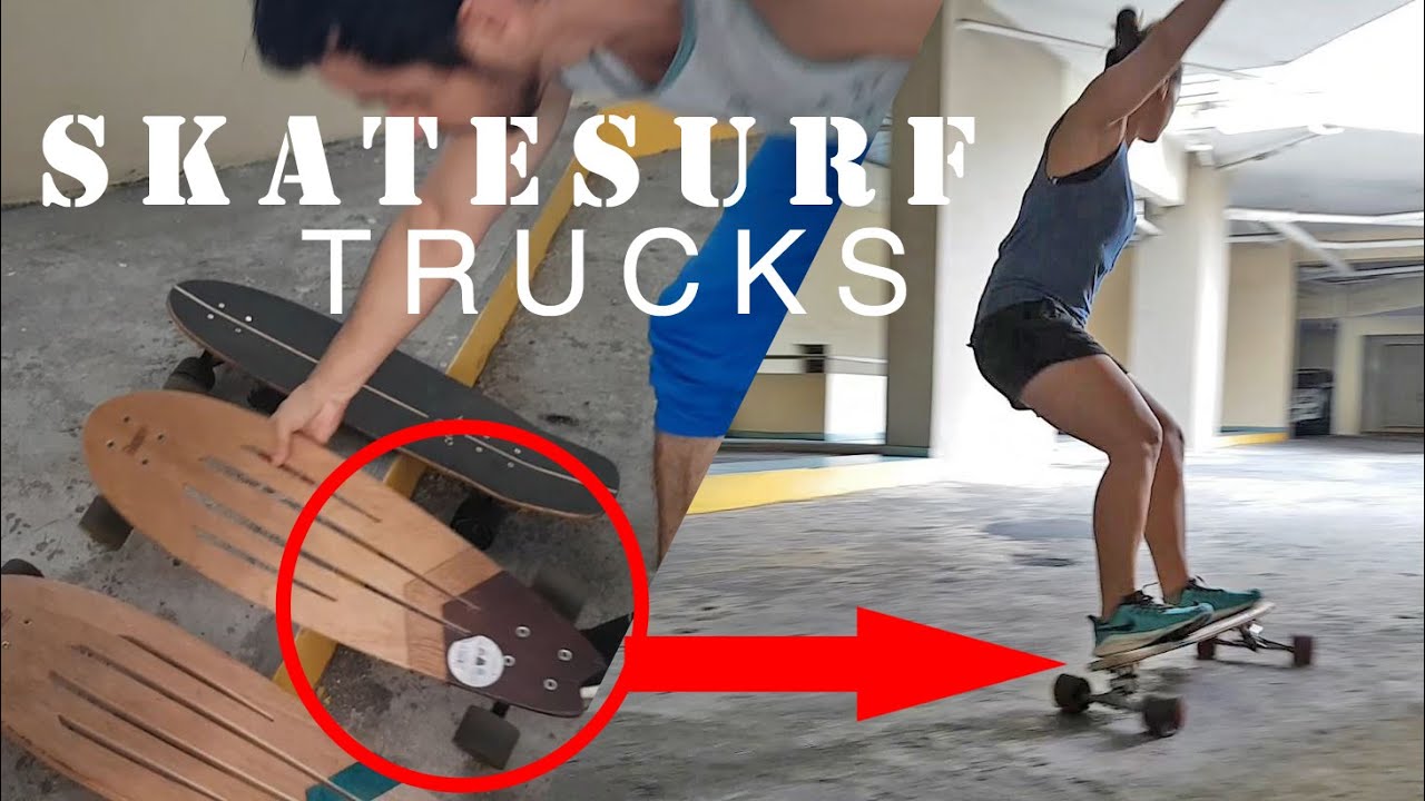 Surf Skate Trucks!? Paris vs Gullwing vs Carver