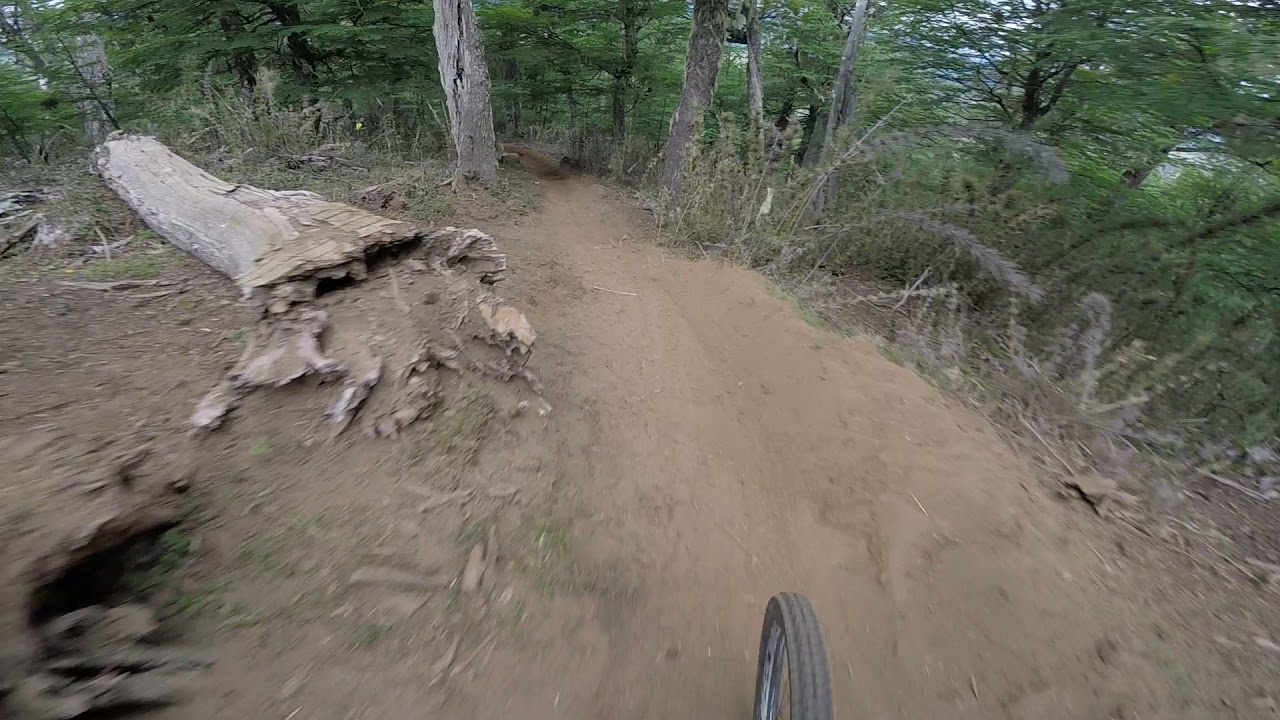 downhill  bolson manga de carrera (cerro perito moreno)