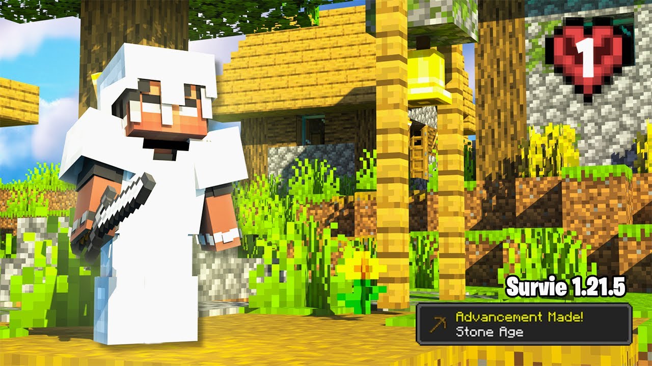 Début d’une GRANDE aventure sur Minecraft