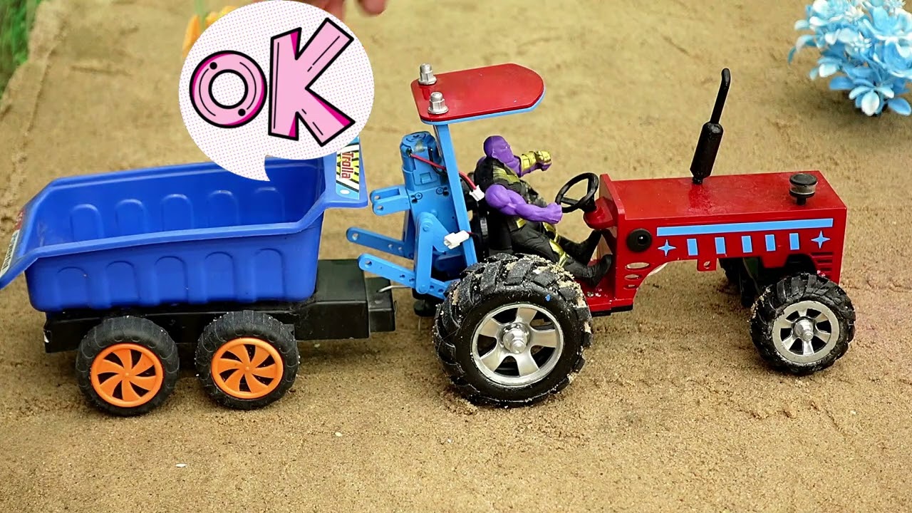 DIY Cow Shed for School Wood working Projects #shorts #short #tractor #farmlife #toys #bibotoys