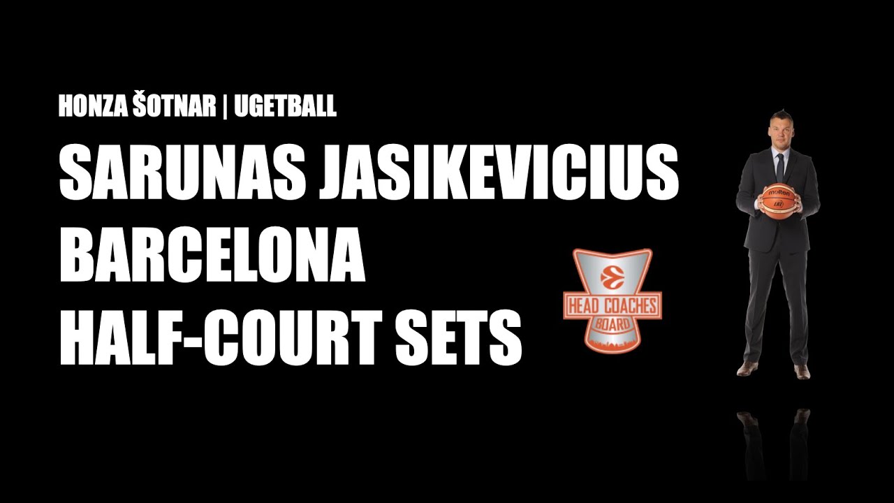 Sarunas Jasikevicius | Barcelona | Half-court sets | EHCB