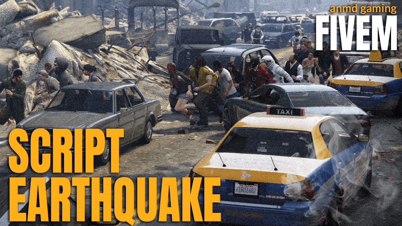 [ESX/QBCORE/EVENT] - Realistic Earthquake Script FiveM V2