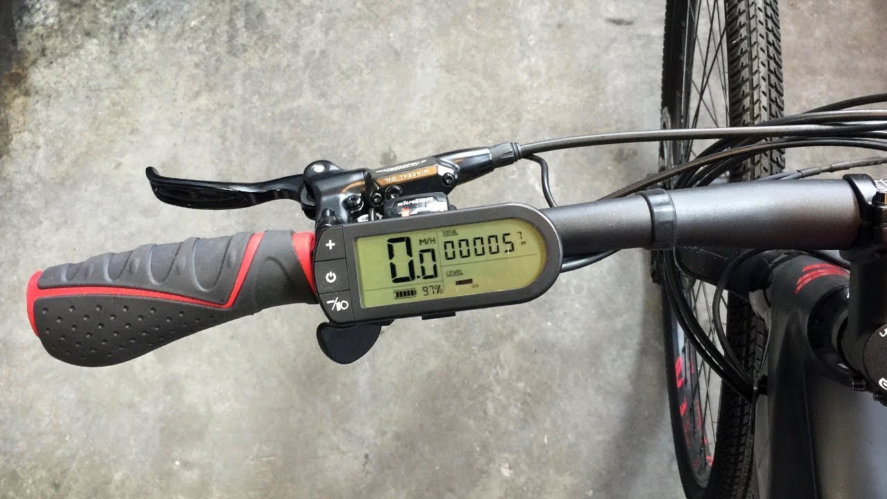 BH Electric Bike Display Settings