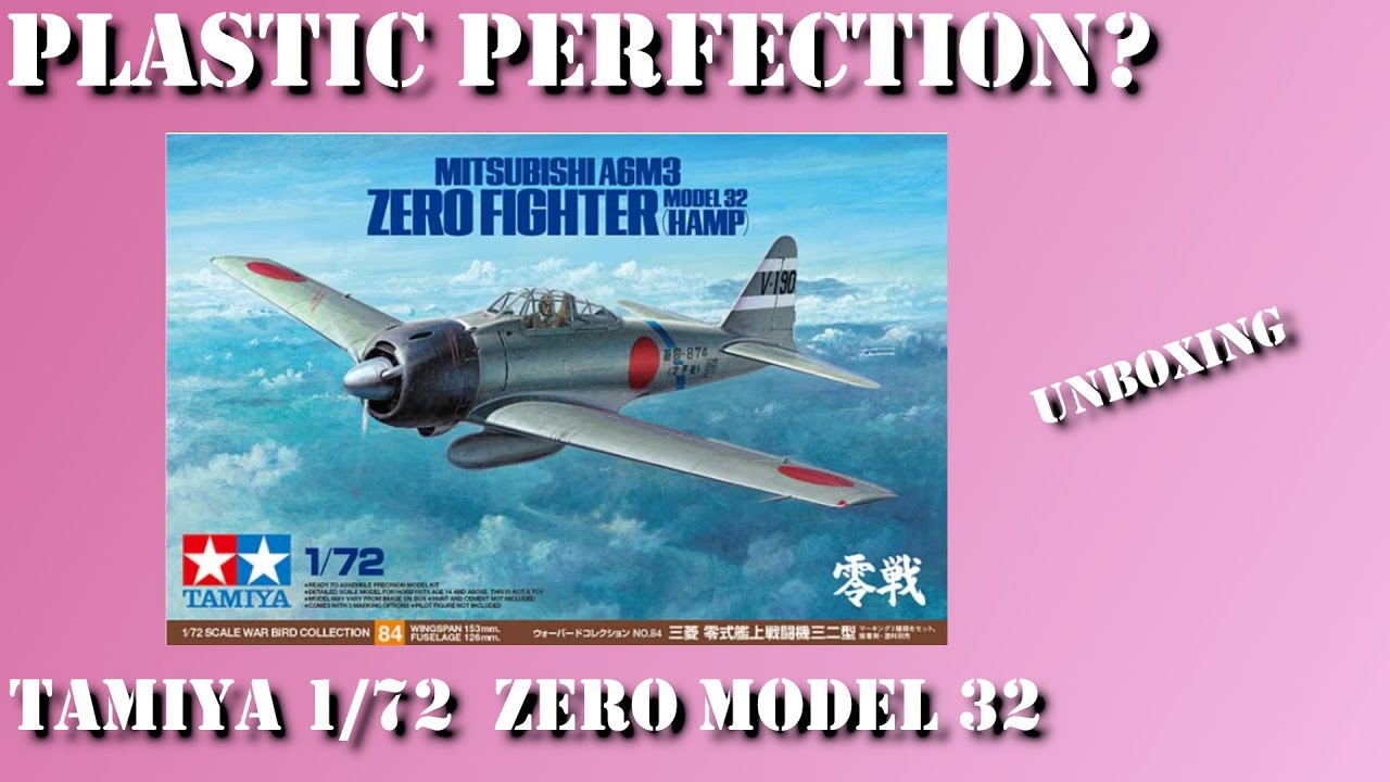 Возможно, лучший набор в масштабе 1/72 из когда-либо созданных! Распаковка модели Tamiya Zero Mod...