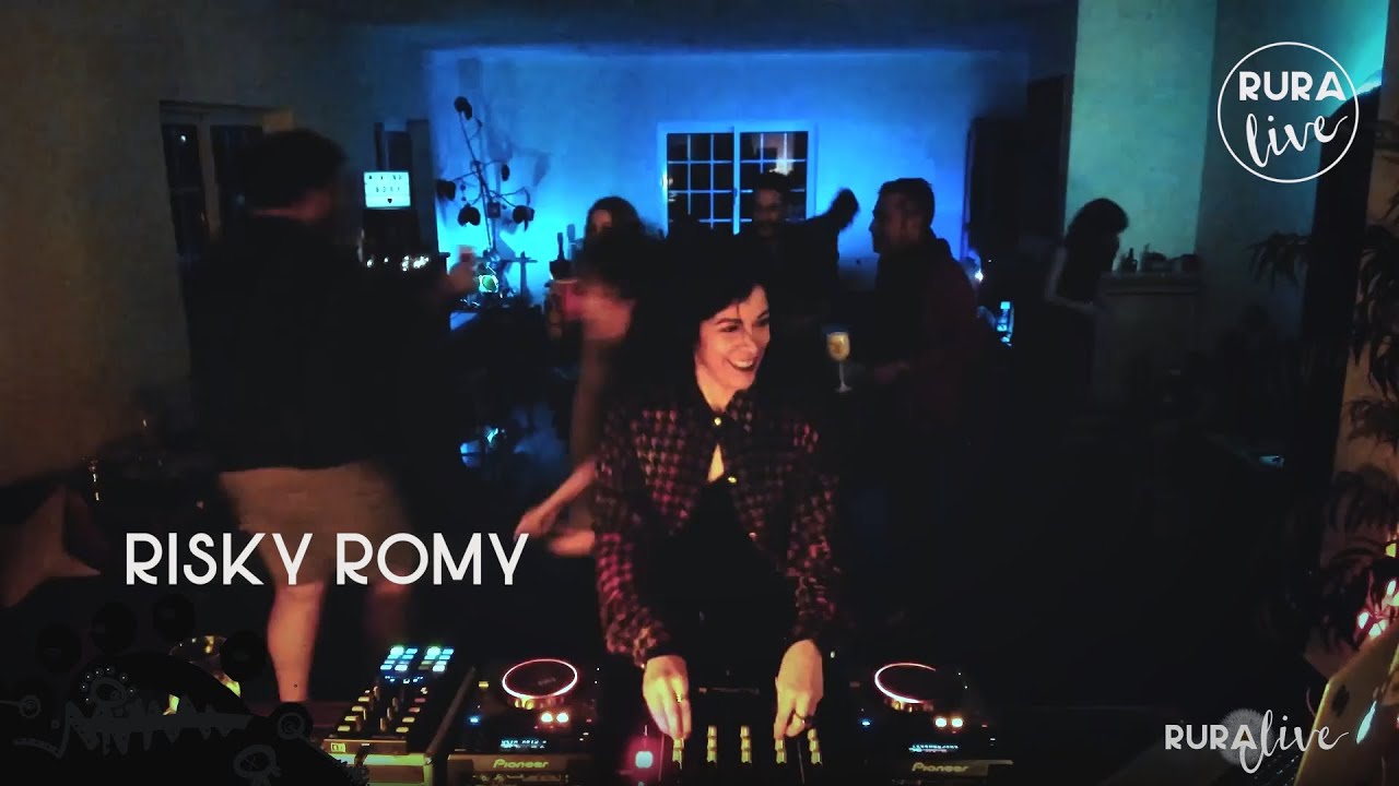 RISKY ROMY [MINIMAL TECHNO] @Ruralive⁩  8th Home edition