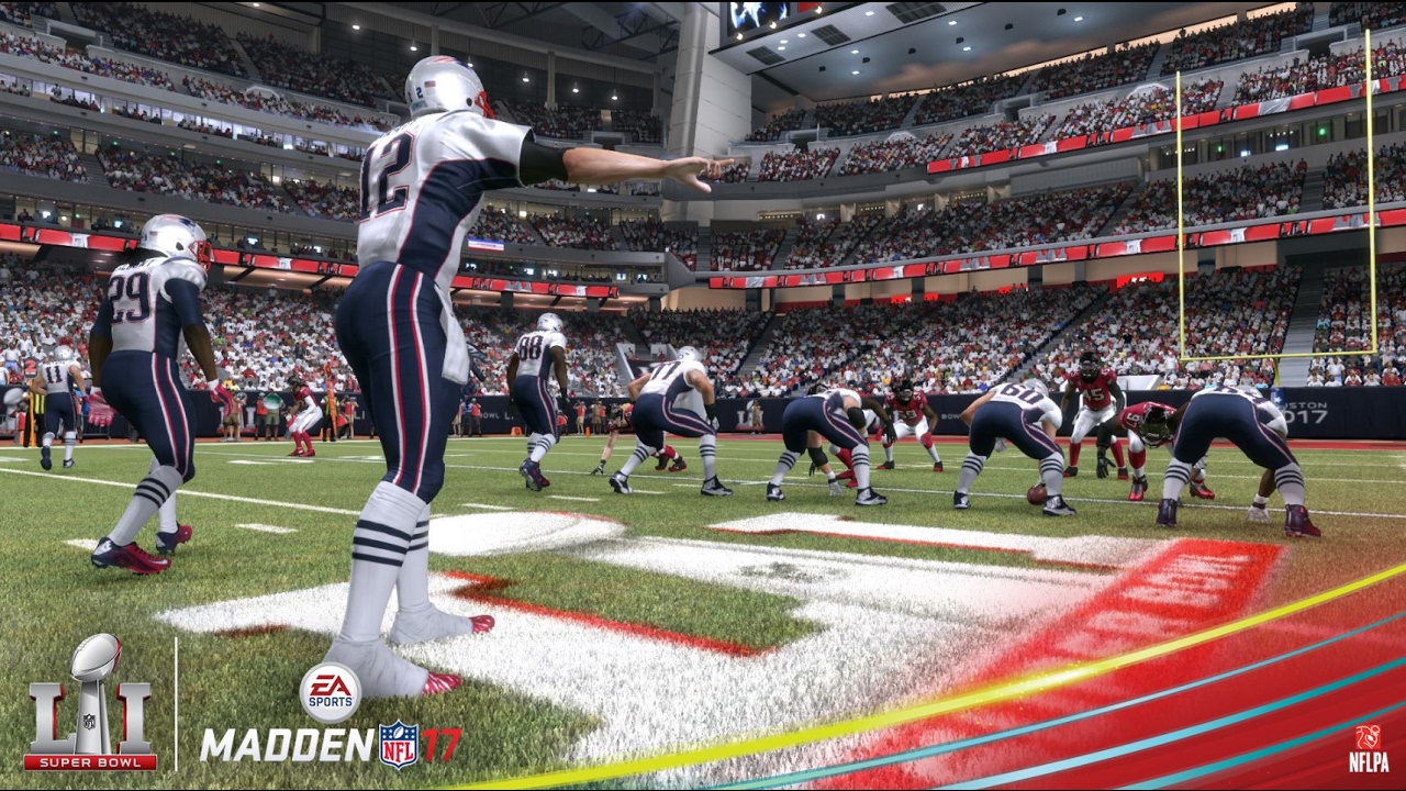 Madden NFL 17 | New England Patriots против Atlanta Falcons: прогноз на Супербоул 51