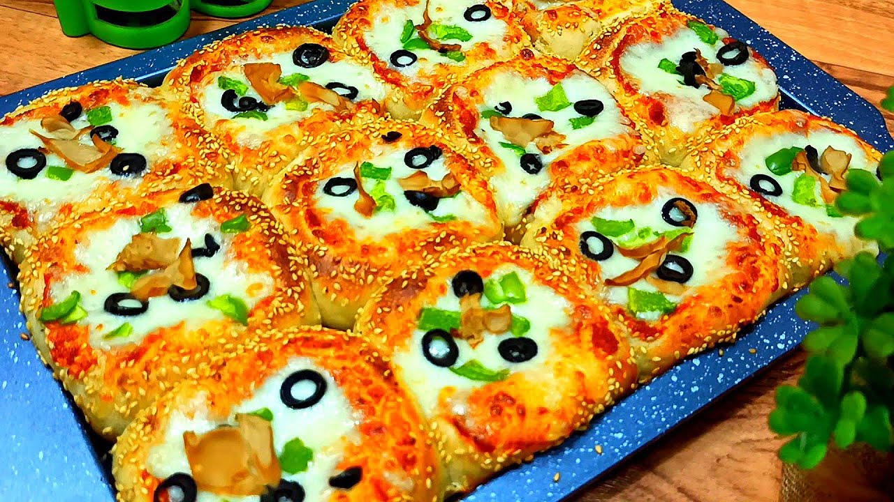 خلية نحل وبيتزا خلية نحل بالعجينة القطنية الهشة 😋