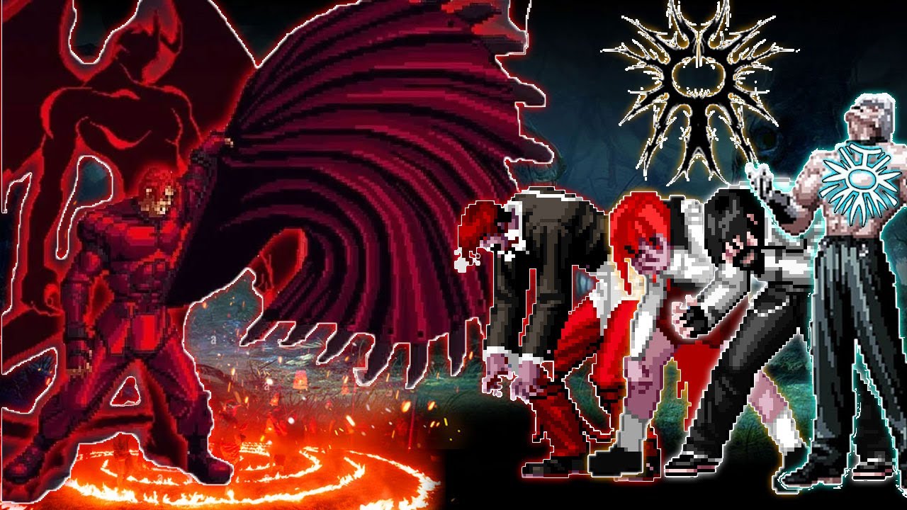 [Mugen KOF] Super Boss Zero Blood  Vs Super Orochi Power TEam