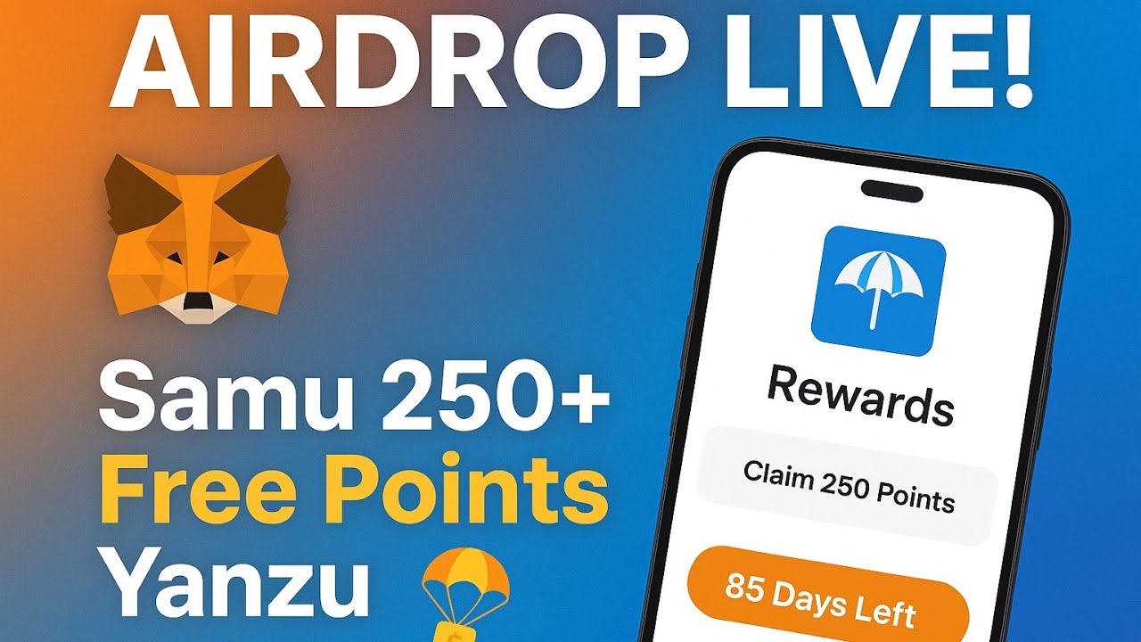 MetaMask  Airdrop Live! Yadda za ku Sami 250+ Points Kyauta Yanzu a metamask 🪂🔥