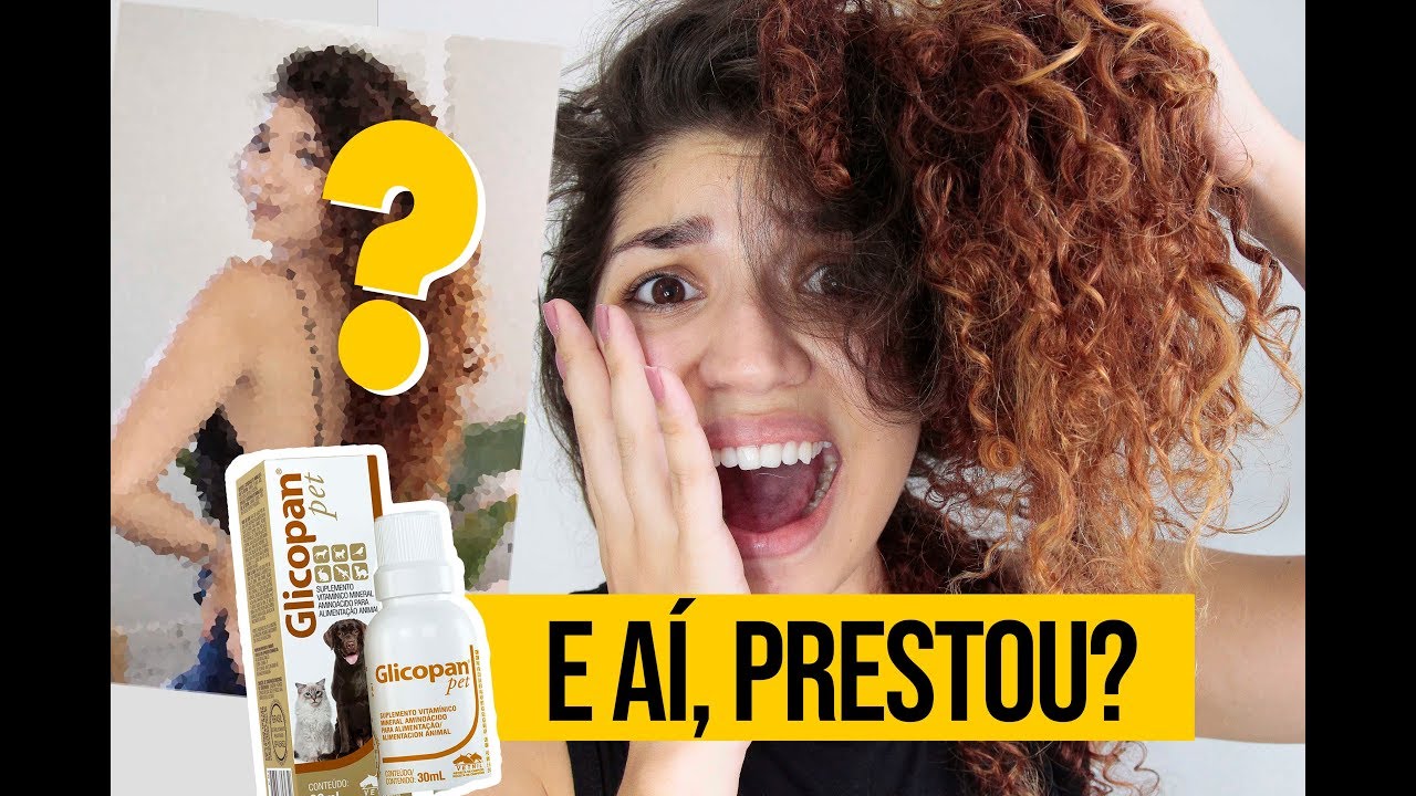 TESTEI GLICOPAN PET NO CABELO, Deu certo? Como usar? | por Jessica Melo