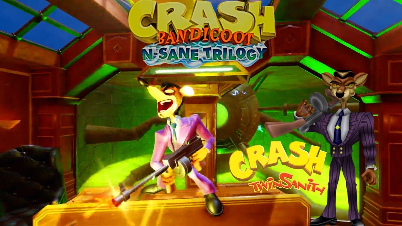 Crash Bandicoot N. Sane Trilogy: Pinstripe Twinsanity Recolor Skin Mod
