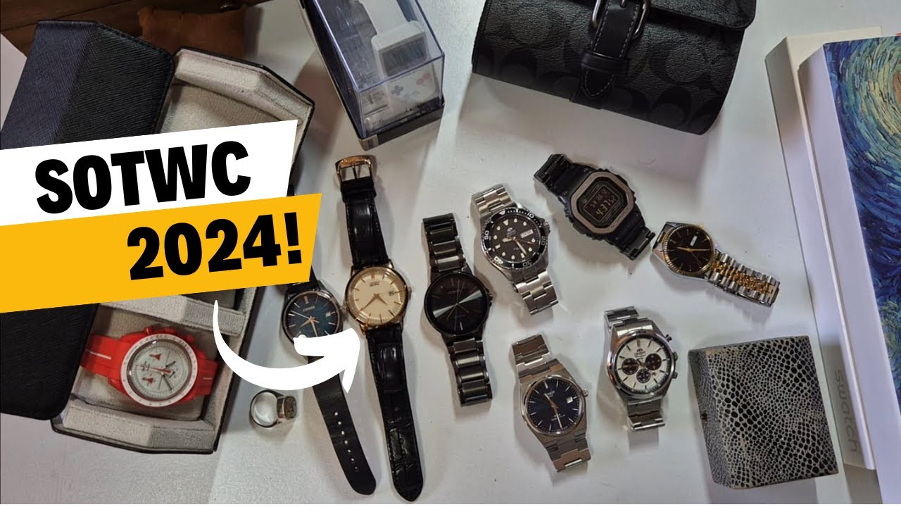MI COLECCIÓN DE RELOJES 2024 l SOTWC l CITIZEN, SEIKO, ORIENT, CASIO, TISSOT, SWATCH, BAUME MERCIER