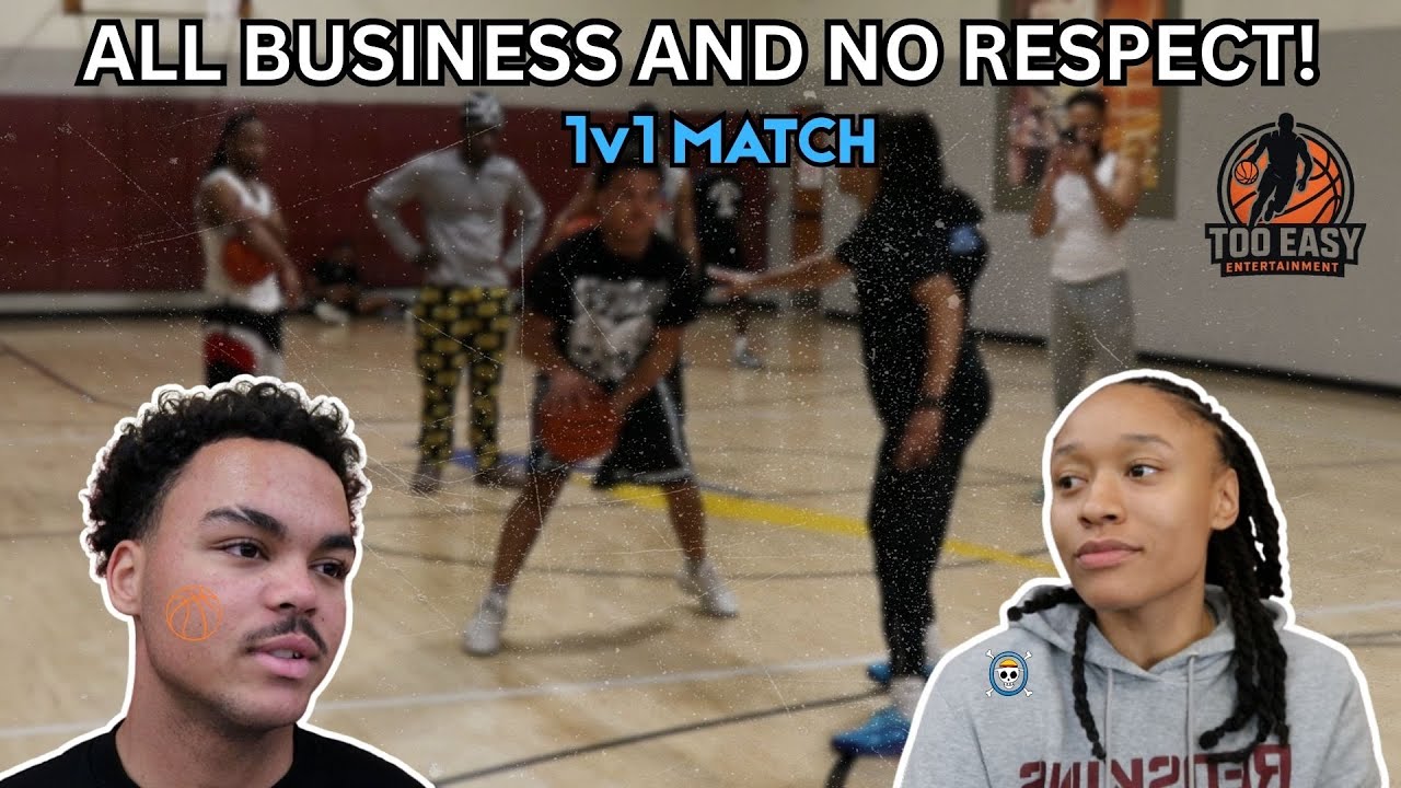 Female Hooper Shows NO RESPECT! Ki Michelle vs Sapreem69 1v1 Basketball