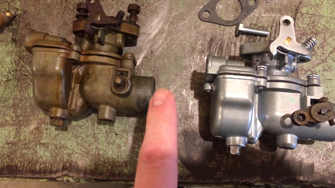 Carb replacement on Farmall Cub with IH carb