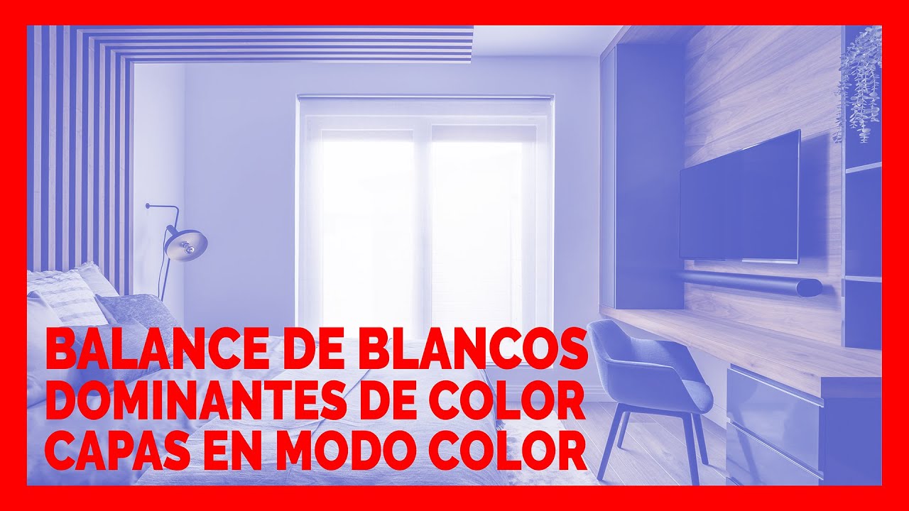 Cómo corregir los COLORES en FOTOGRAFÍA de INTERIORES 🌶️ Tutorial BÁSICO