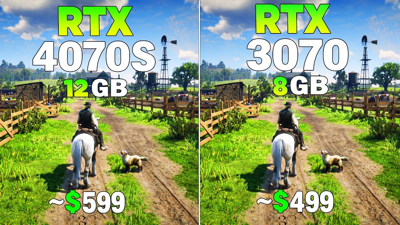 RTX 4070 Super vs RTX 3070 - Test in 8 Games