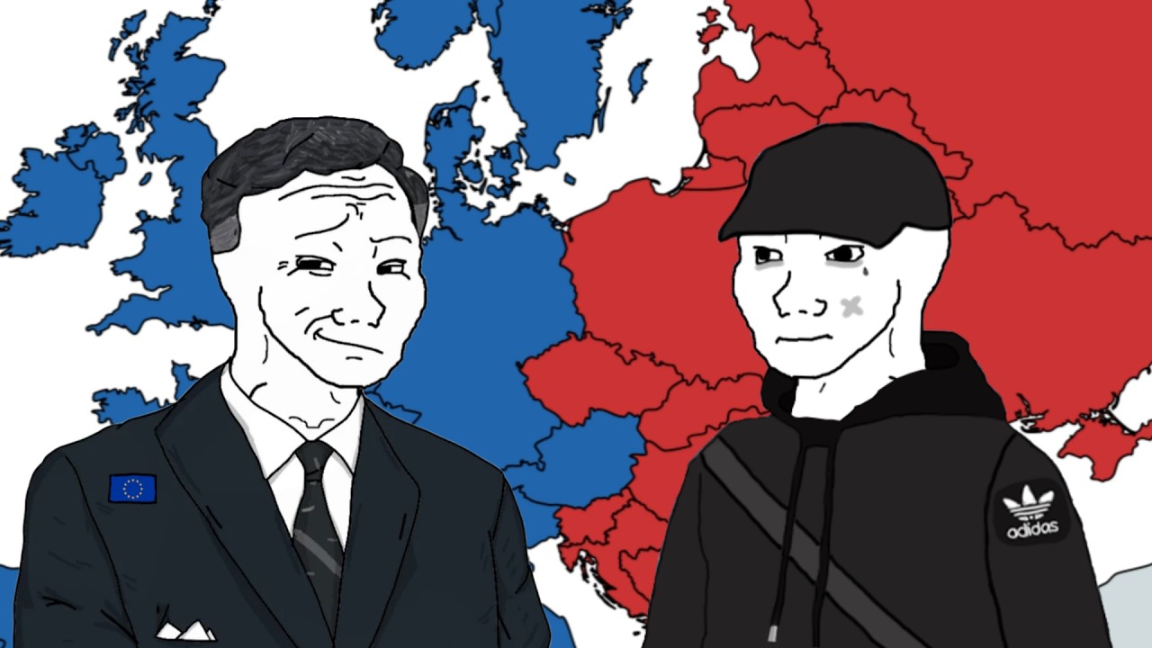 The Western/Eastern Europe divide doesn't make any sense