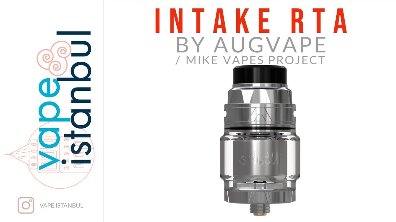 INTAKE RTA (Single Coil) by Augvape - Mike Vapes Project  (inceleme /  kurulum / tanıtım)