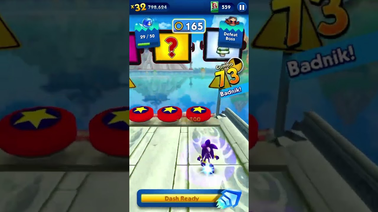Sonic Dash | Darkspine Gameplay