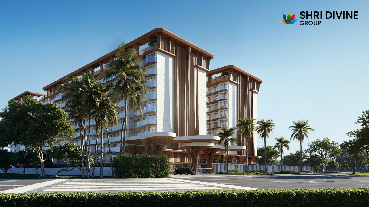 Discover the road that defines premium living in Barsana — Shri Divine Group 🏡🌿