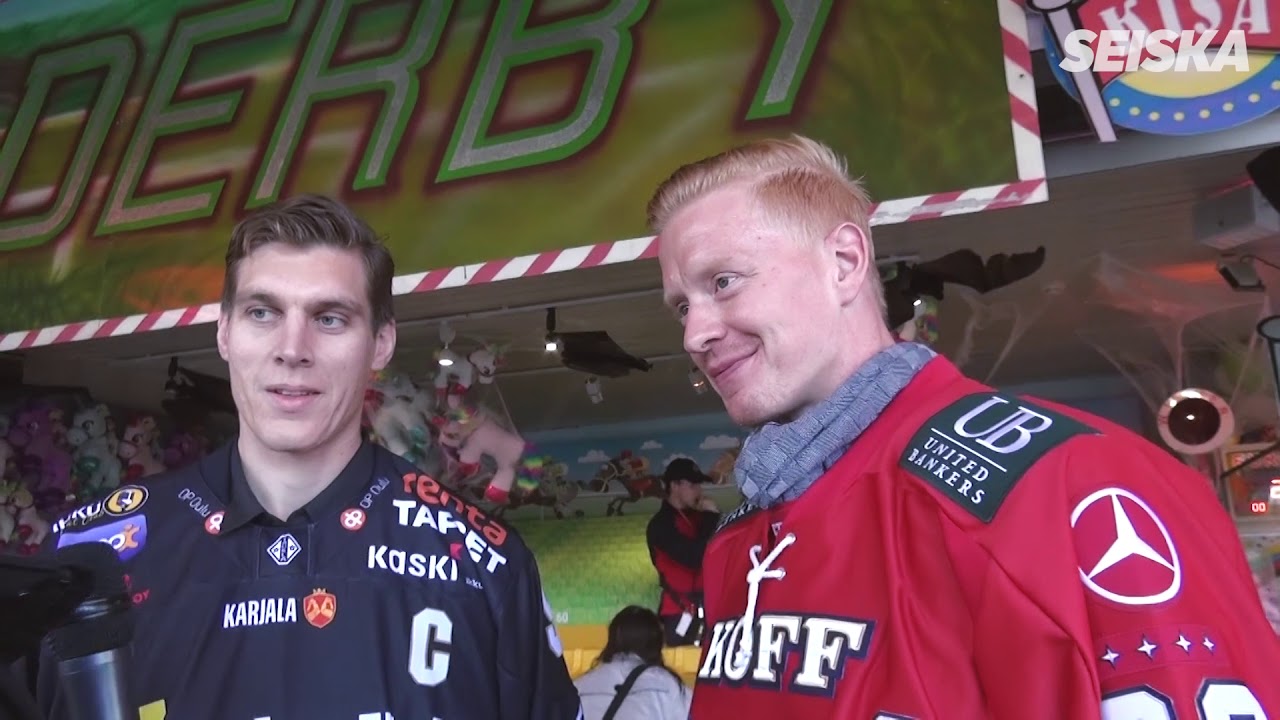 HIFK:n Lennart Petrell haastoi Kärppien Atte Ohtamaan Lintsillä!