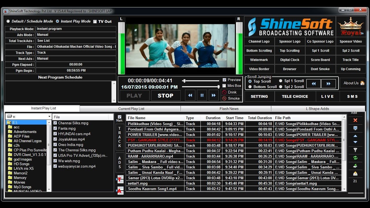 Cable Tv Playout Software Ip Streaming Playout software