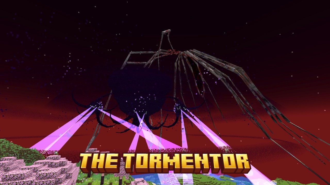 The TORMENTOR vs Cracker's Wither Storm Mod || PART-2 || Minecraft New Scary Mod!!
